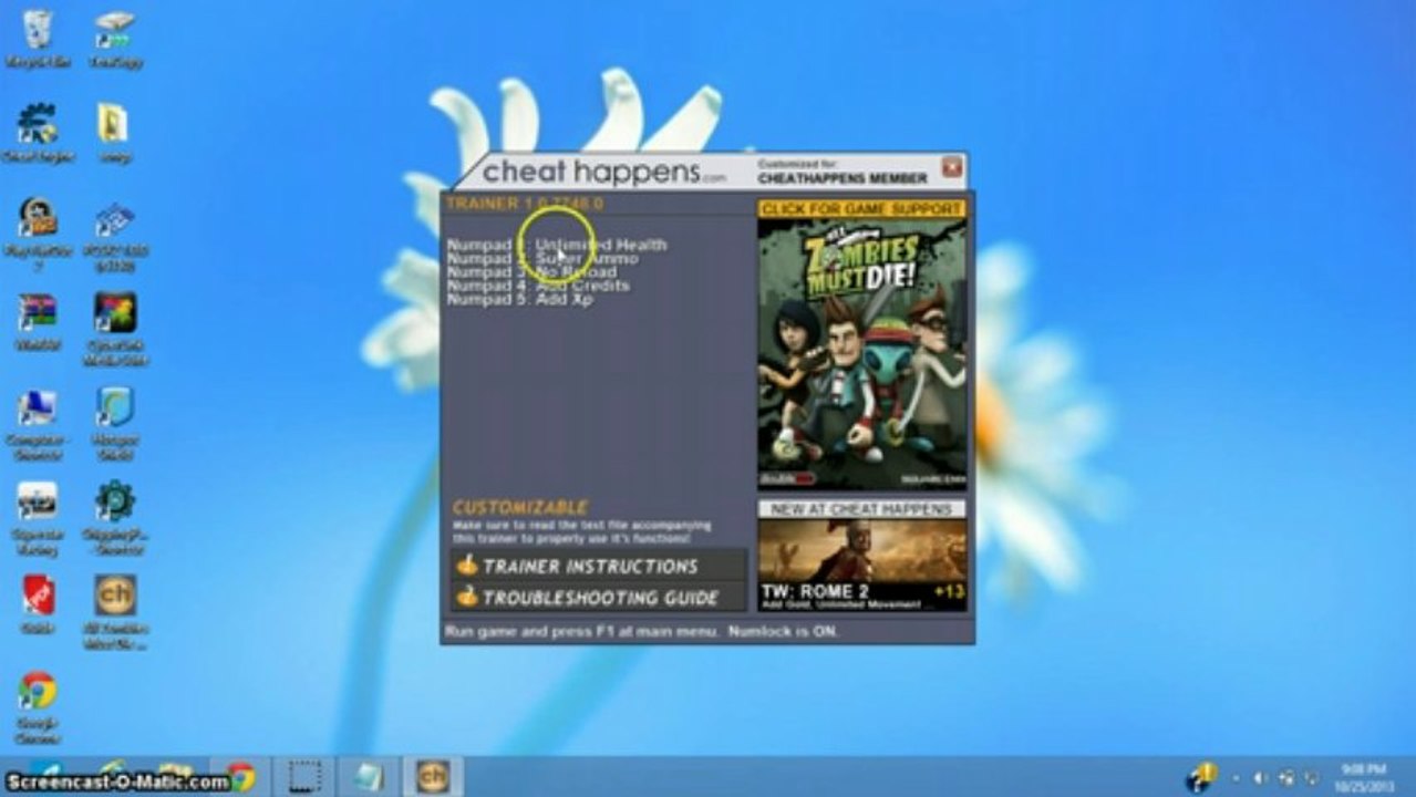 all zombies must die trainer for pc