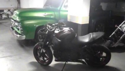 Buell trovoada x f100 clorofila mudando de cor