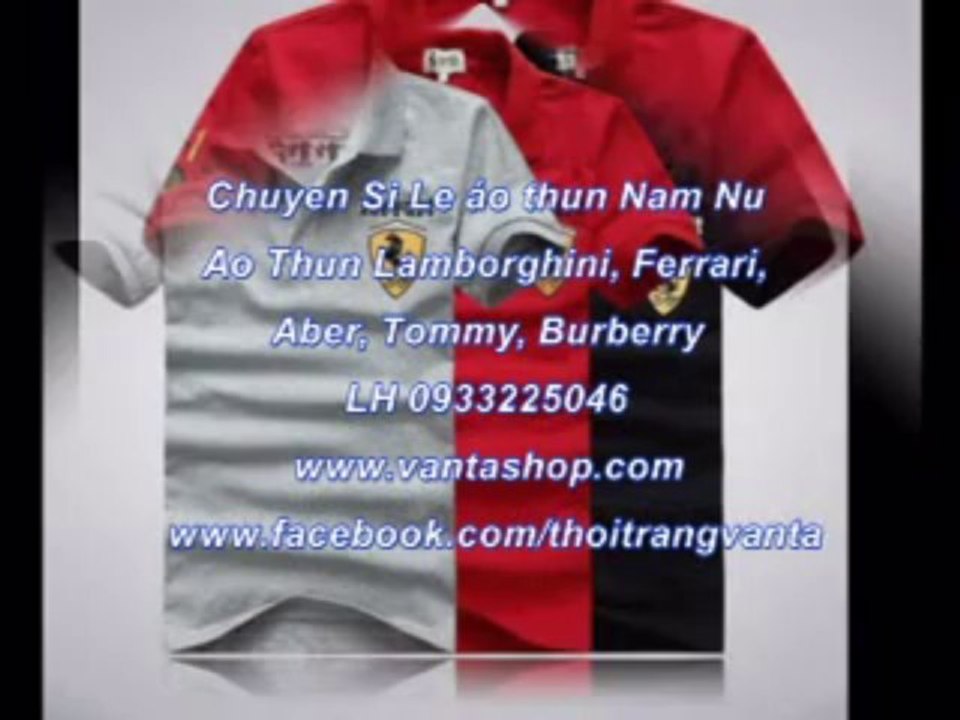 Áo Thun Ferrari sỉ lẻ - www.vantashop.com