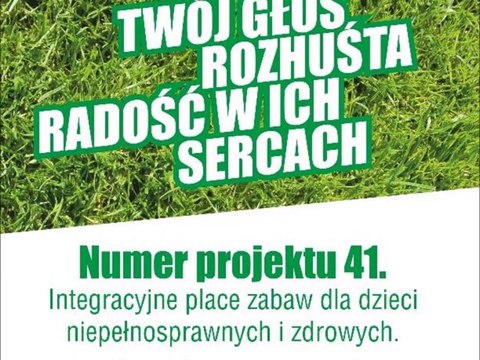 Twój głos rozhuśta radość w ich sercach