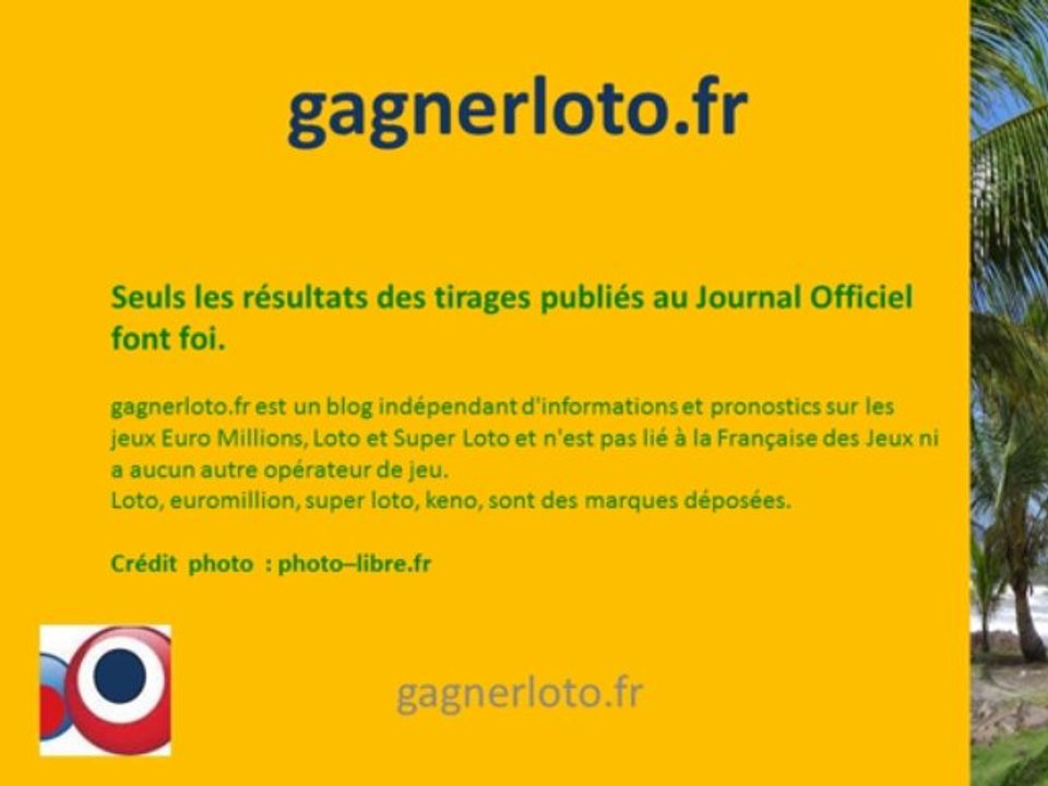 Loto Tirage Lundi 28 octobre Resultat numero gagnant 28/10/2013