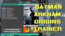 Batman Arkham Origins Trainer ✷ Official Release ✷ Mediafire Download