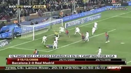 Los últimos diez clásicos españoles en el Camp Nou por Liga