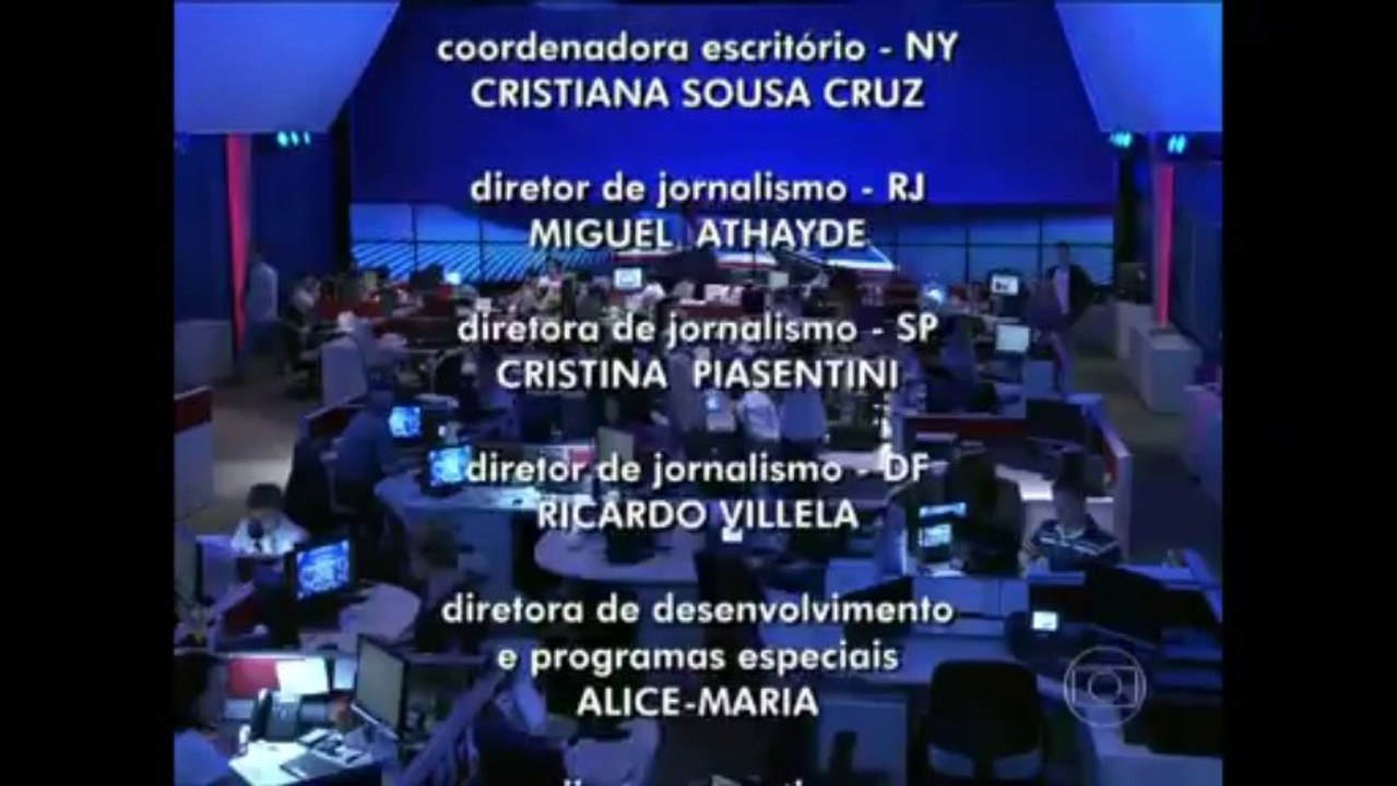 Rede Fuso - Término do JN e início de Sangue Bom - 24/10/13