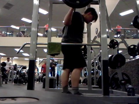2013-10-25 Squats @ 240 (side)