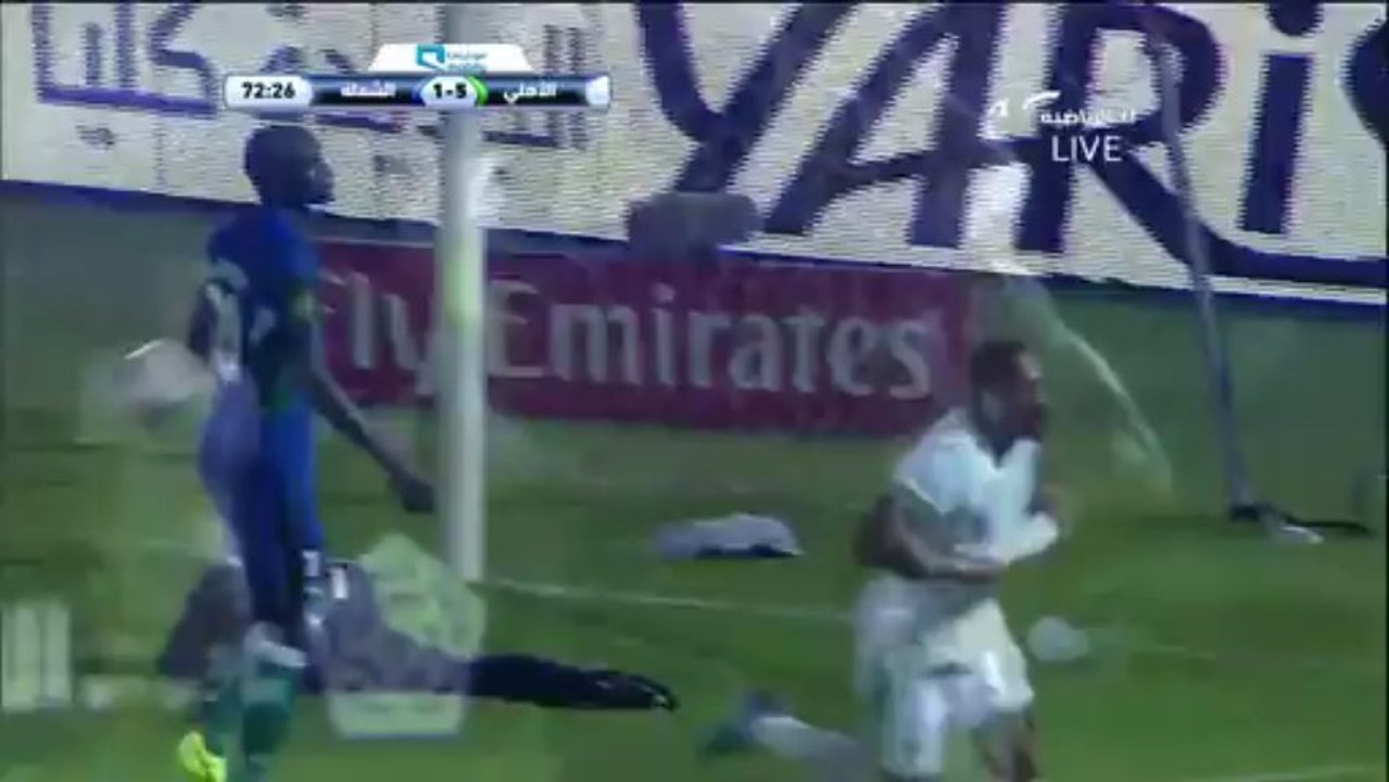 هدف الاهلي الخامس من السفاح فيكتور سيموس في الشعلة - الاهلي 5-2 الشعلة FULL HD