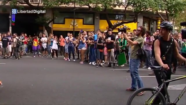 Los piquetes universitarios cierran universidades y causan daños y desperfectos