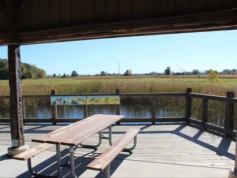 Cycling Glacier Ridge Metro Park - Plain City Ohio - Columbus Ohio metro area.