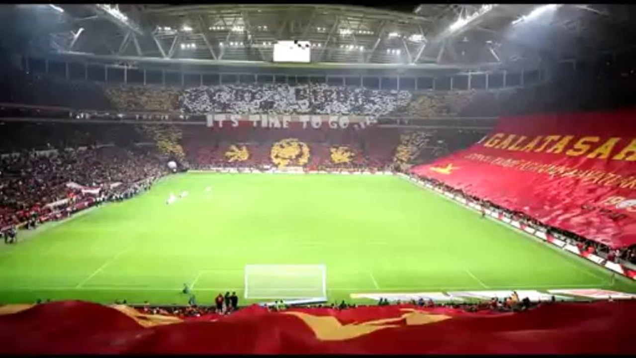 Galatasaray Fenerbahçe 7 aralık 2011 | Koreografi