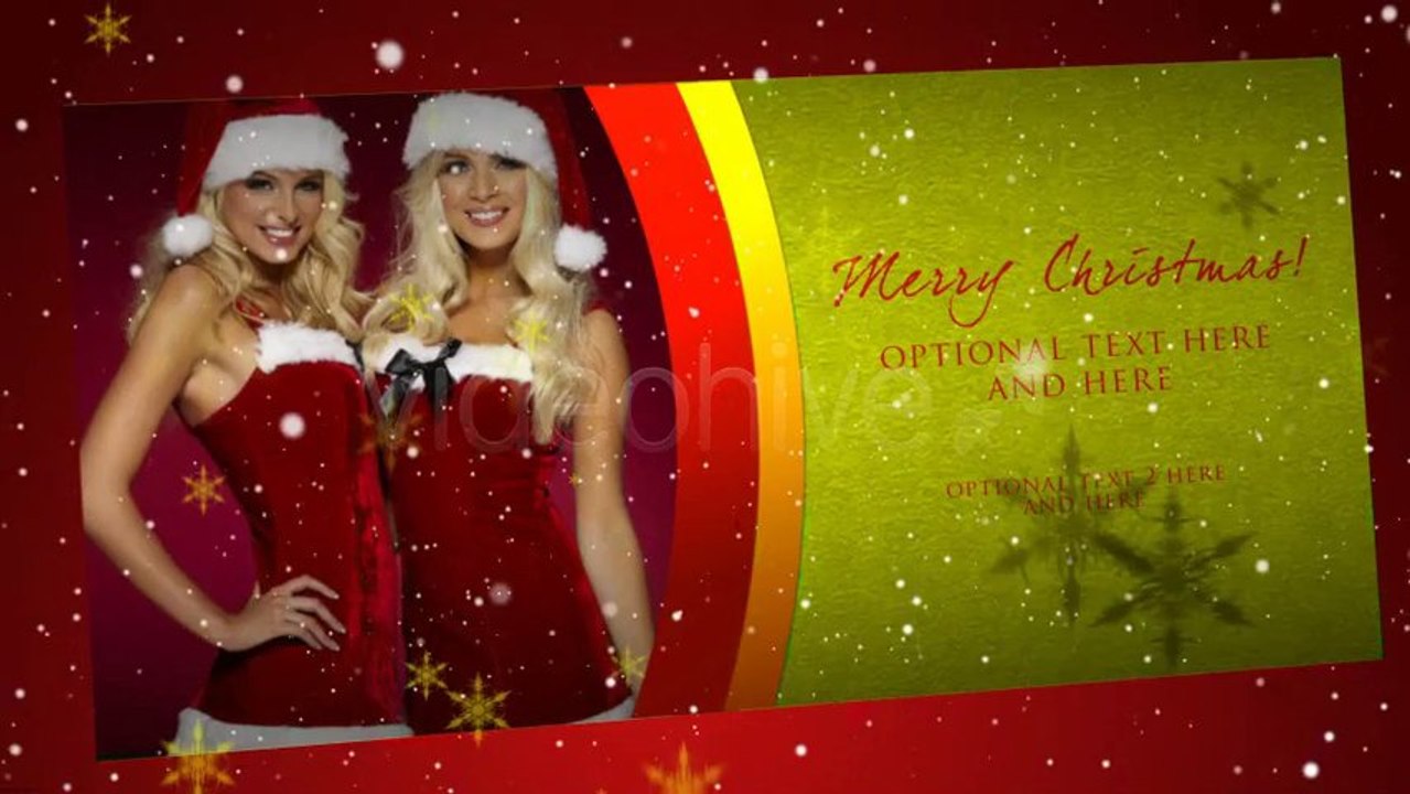 Christmas Envelope - After Effects Template