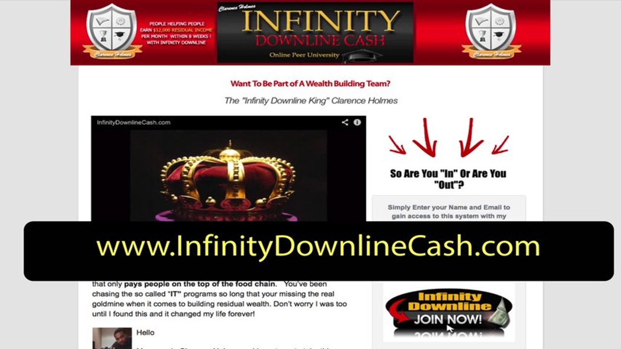 Make Serious Cash Online With InfinityDownlineCash.com