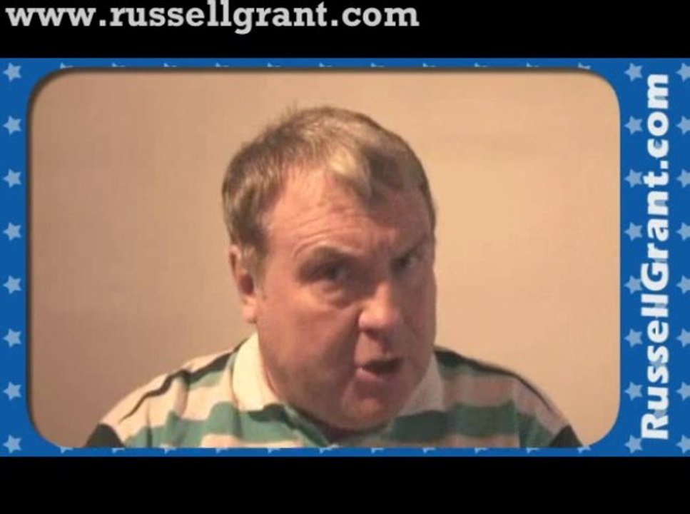 Russell Grant Video Horoscope Libra October Saturday 26th 2013 www.russellgrant.com