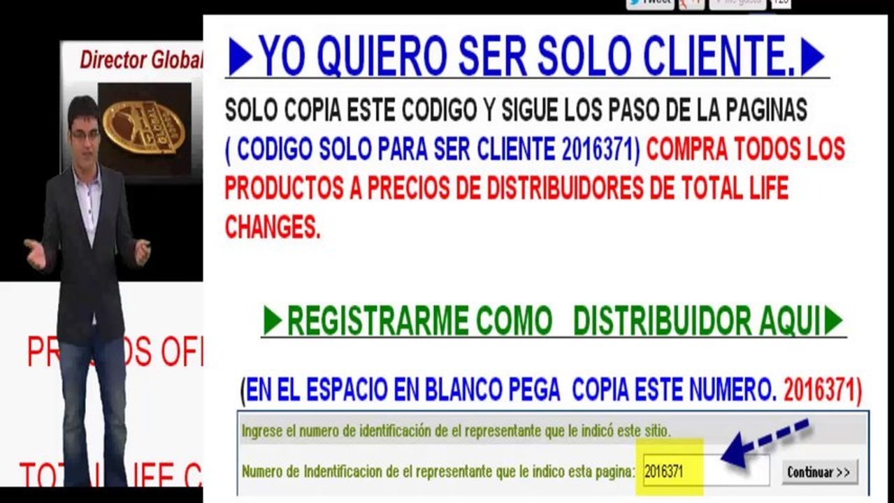 CONVIERTE EN DISITRIBUIDOR DE TOTAL LIFE CHANGES