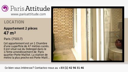 Appartement 1 Chambre à louer - Porte Maillot/Palais des Congrès, Paris - Ref. 1729