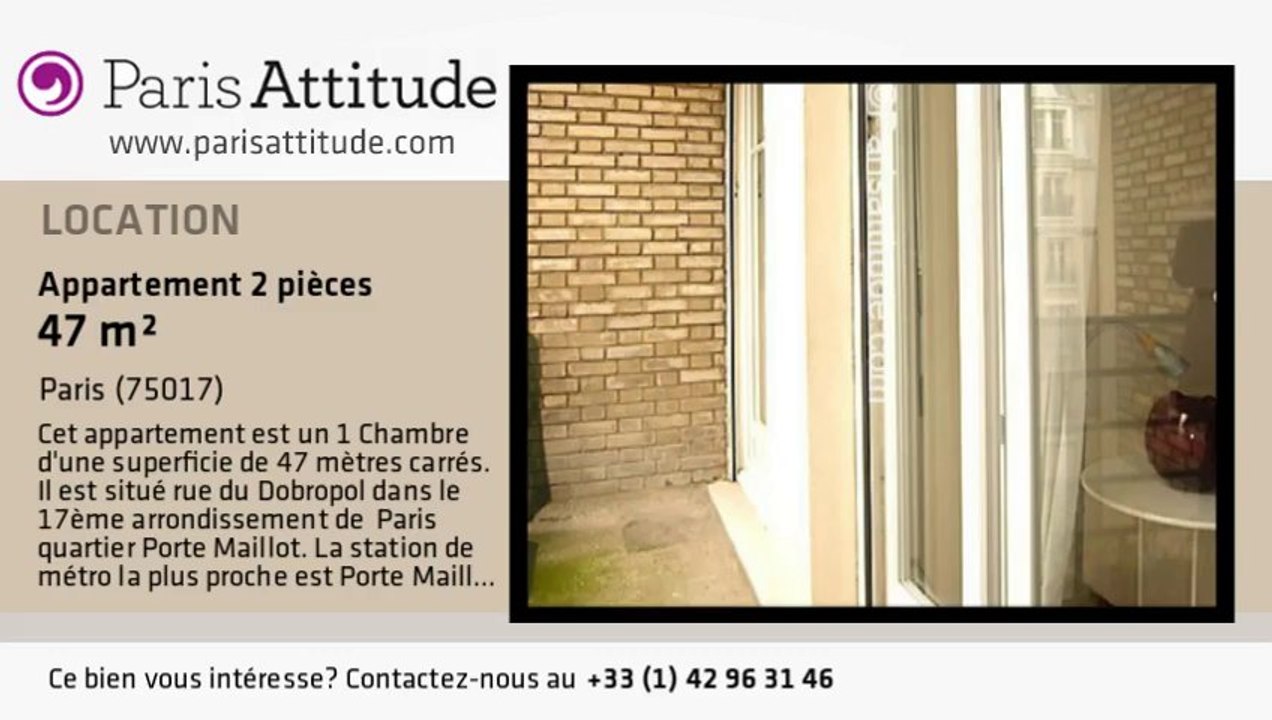 Appartement 1 Chambre à louer - Porte Maillot/Palais des Congrès, Paris - Ref. 1729