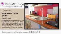 Appartement Studio à louer - Place des Vosges, Paris - Ref. 2876