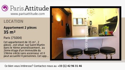 Appartement 1 Chambre à louer - Centre George Pompidou, Paris - Ref. 3418