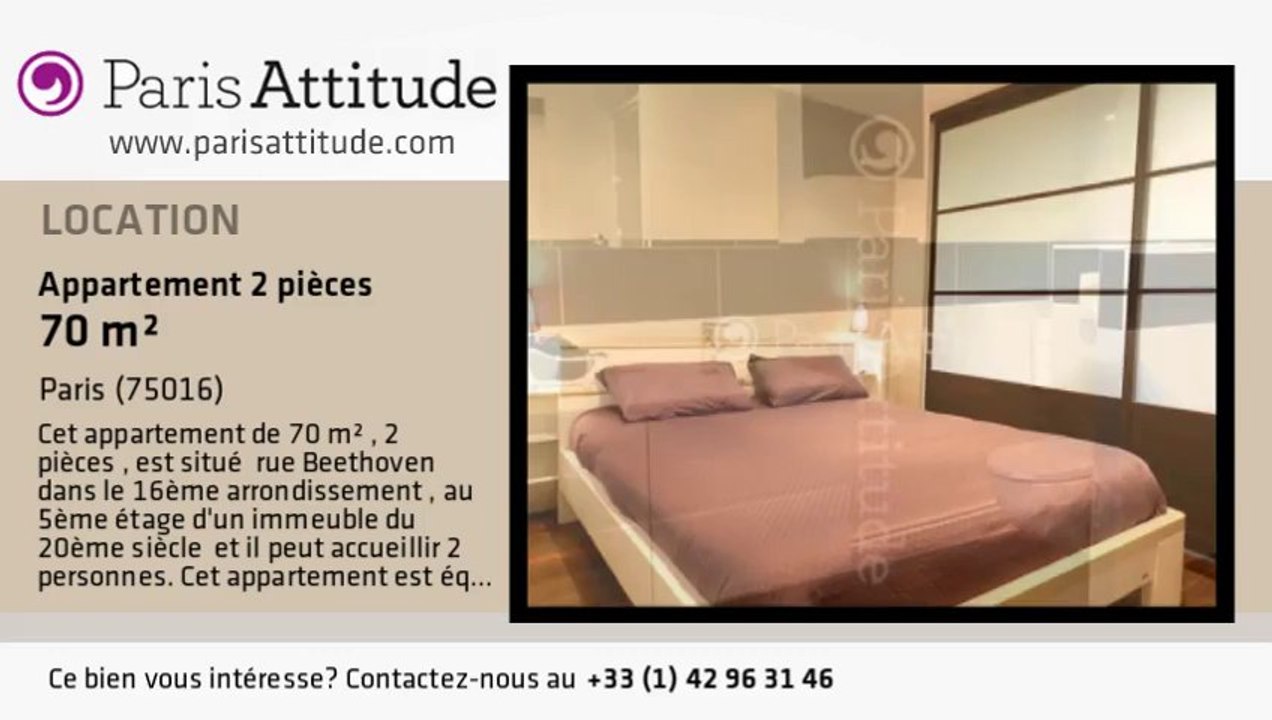 Appartement 1 Chambre à louer - Trocadéro, Paris - Ref. 8120