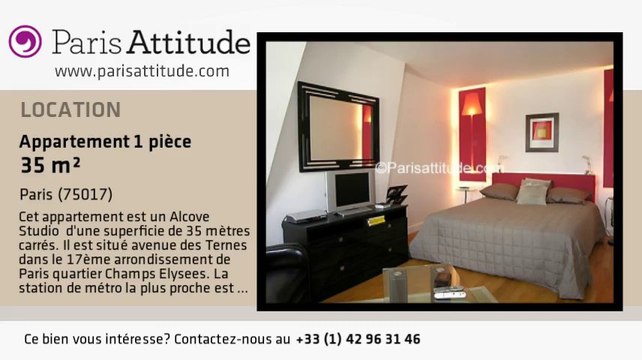 Appartement Alcove Studio à louer - Arc de Triomphe, Paris - Ref. 2462