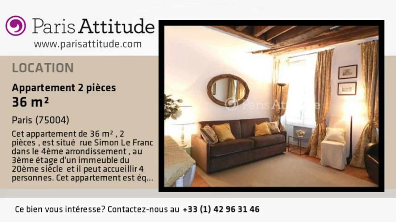 Appartement 1 Chambre à louer - Centre George Pompidou, Paris - Ref. 8176