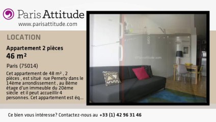 Appartement 1 Chambre à louer - Plaisance/Pernety, Paris - Ref. 7559