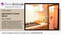 1 Bedroom Apartment for rent - Ile St Louis, Paris - Ref. 446