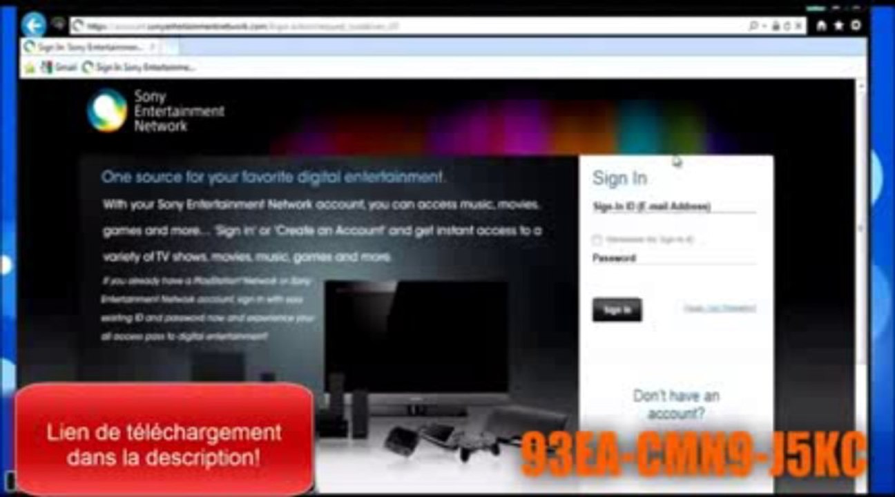 ▶ PSN Code Générateur - Ultimate Update PSN Codes Gratuit Français [lien description] (Novembre 2013)