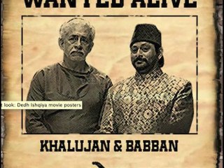 First look- Dedh  Ishqiya movie