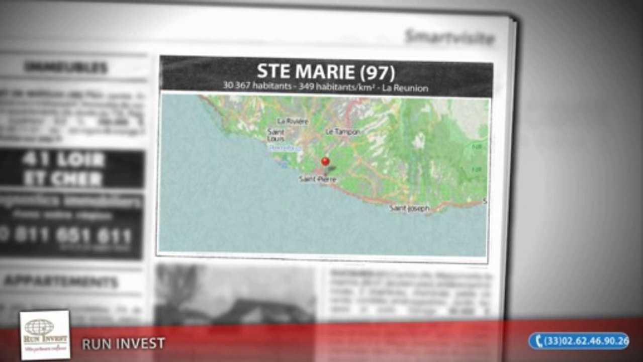 Appartement 3 pièces à louer, Ste Marie (974), 650€/mois