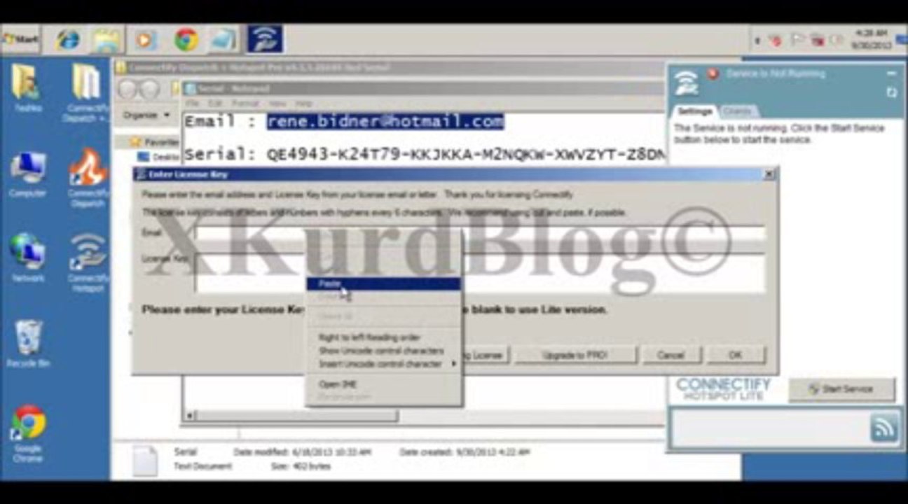 Connectify 4.3.3 (Hotspot + Dispatch) Cracked %100 Working 2014