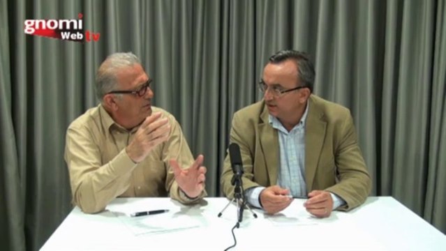 Ο πρόεδρος της ΝΟ.Δ.Ε. Νέας Δημοκρατίας ν. Κιλκίς Δημήτρης Ιωακειμίδης μιλά στη ΓΝΩΜΗ