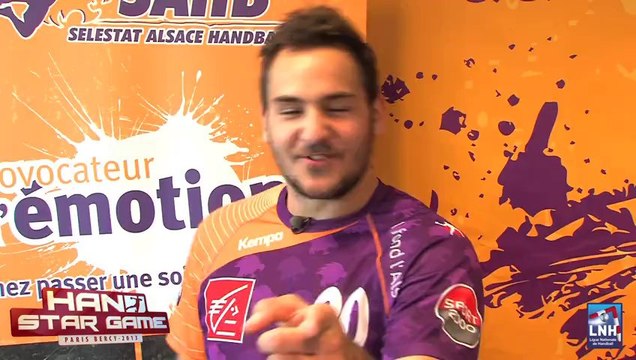 Hand Star Game - Sélestat - Jordan FRANCOIS-MARIE défie les joueurs étrangers !