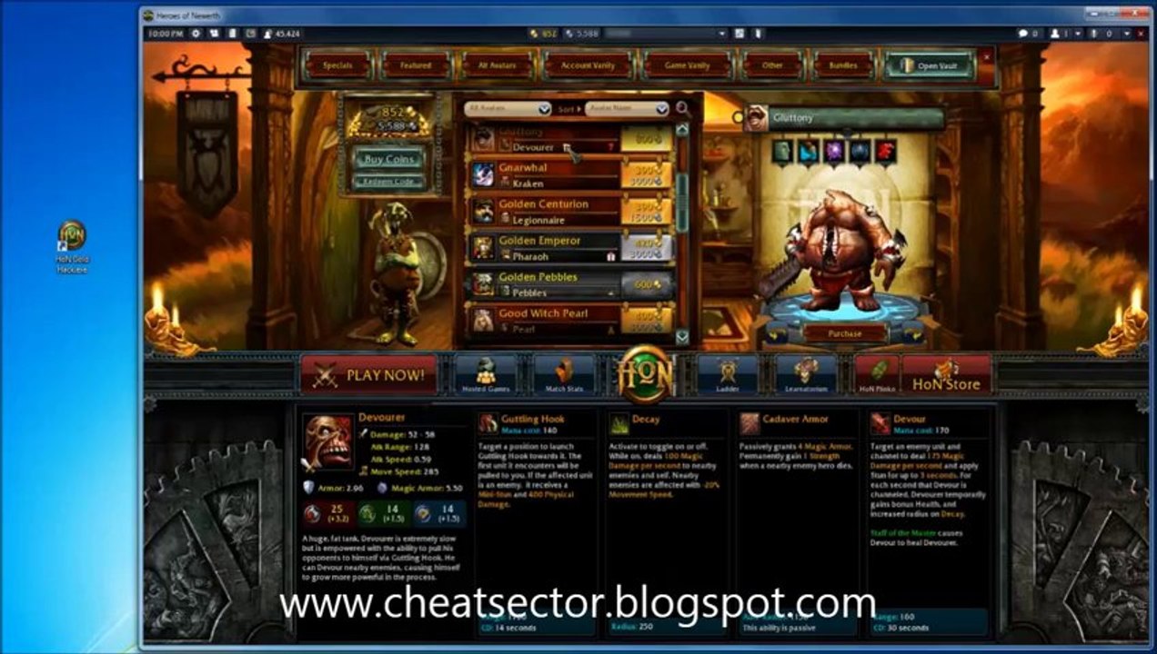 Heroes of Newerth Gold Coin Generator - with proof! [October 2013]