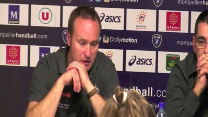 Conférence d'après match - Montpellier/Cesson - 10/10/2013