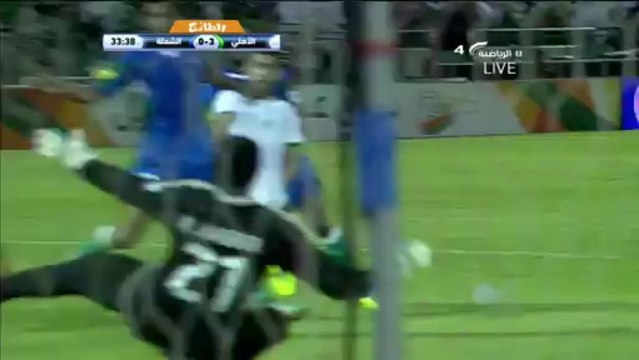 هدف الاهلي الثالث من مصطفى بصاص (2) في الشعلة - الاهلي 5-2 الشعلة HD