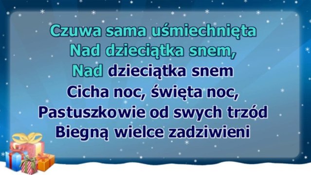 Kolęda - Cicha noc - wersja skrzypcowa - wolno