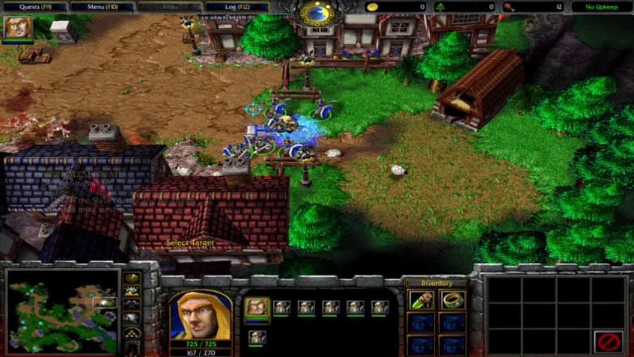 Warcraft III, 4) Humains a la rescousse