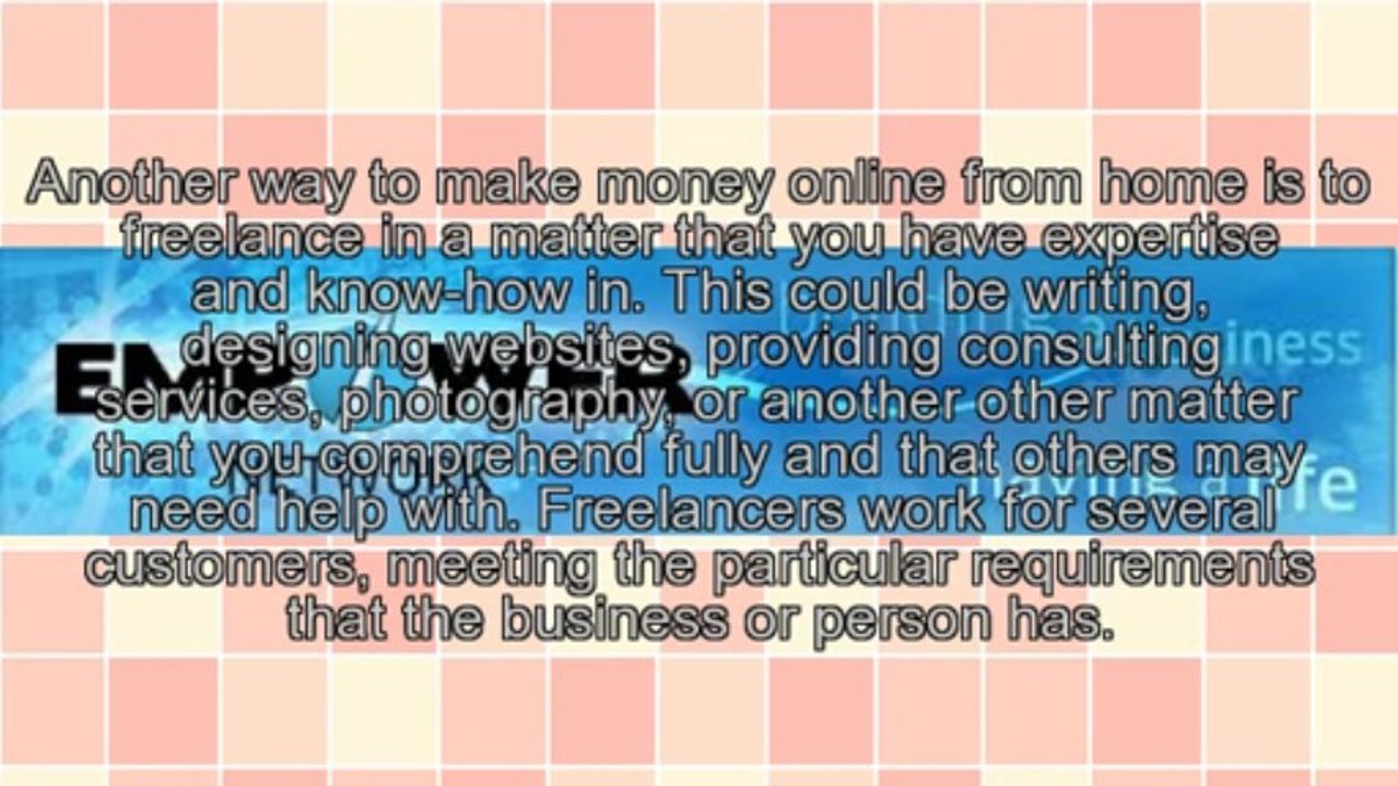 Best Methods To Earn Money From Your Home Making Use Of The Web
