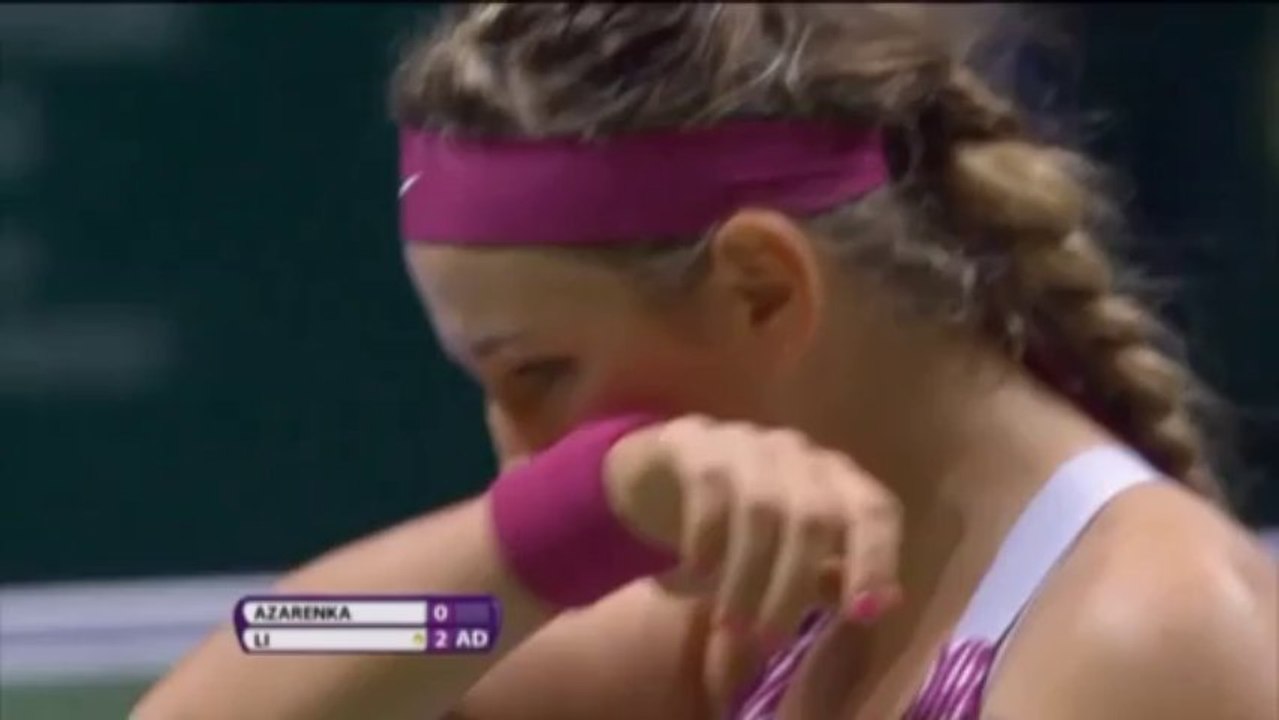 Istanbul: li na nutzt azarenkas verletzung