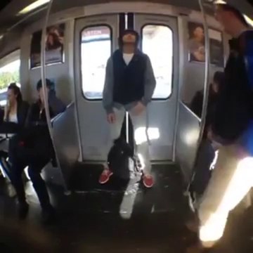 Falling Asleep On A Train! AIE... FAIL