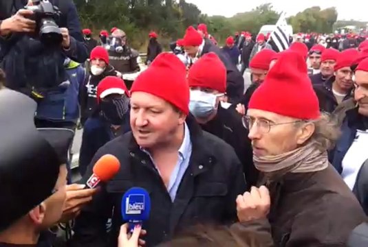 Ecotaxe : Thierry Merret : De toutes façons, on continuera