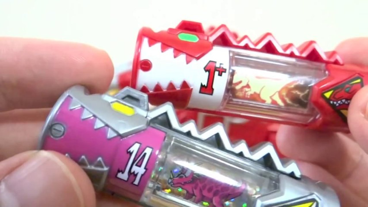 【前編】DX ガブティラデカーニバル ミニティラ & オーバーチャージモード レビュー キョウリュウジャー 全獣電池に対応