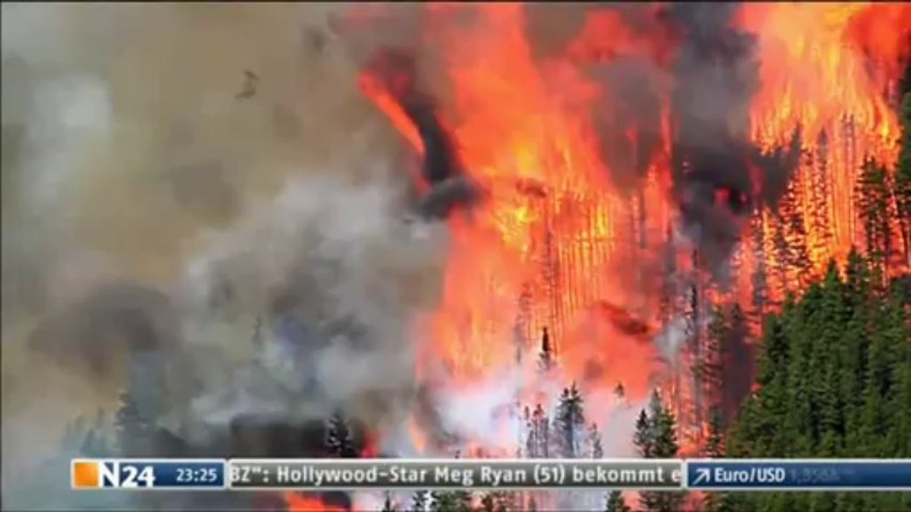 Countdown Erde Methangas