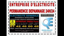 ELECTRICIEN PARIS 3eme - 0142460048 - DEPANNAGE ELECTRICITE 24H/24 - 7J/7 - 75003