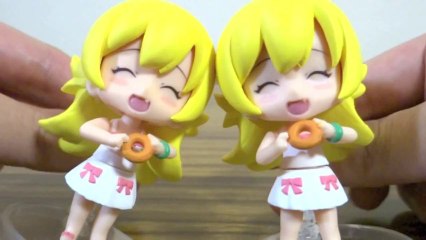 【後編】ガシャポン カプションどーる 全６種 偽物語 レビュー 忍野忍 阿良々木 火憐 & 月火 キスショット 化物語