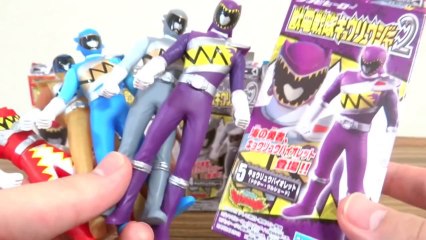 【後編】キョウリュウレッドカーニバル・ゴールド & 全５種を一気にレビュー！ソフビヒーロー獣電戦隊キョウリュウジャー２