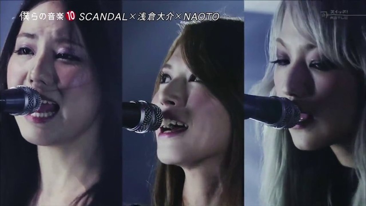 SCANDAL feat. Asakura Daisuke & NAOTO - Kagen no Tsuki live