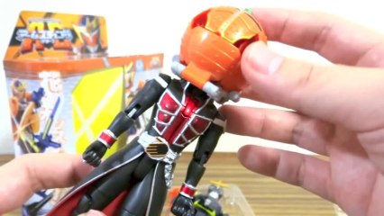 【開封レビュー】ウィザードが花道オンステージ！？AC01アームズチェンジ 仮面ライダー鎧武(ガイム) オレンジアームズ