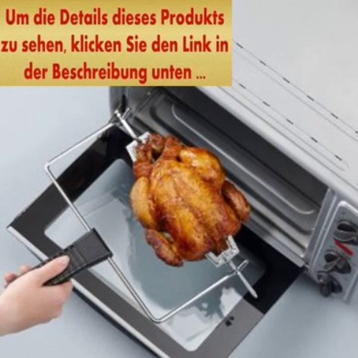 Angebote Severin TO 9483 Tischbackofen / 20 L  / 1500 W  / silber / Umluftfunktion / mit Drehspieß