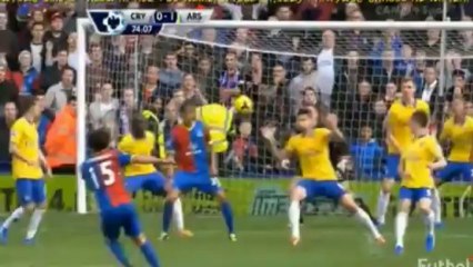 Świetna interwencja Wojciecha Szczęsnego Crystal Palace FC - Arsenal Londyn 0:2